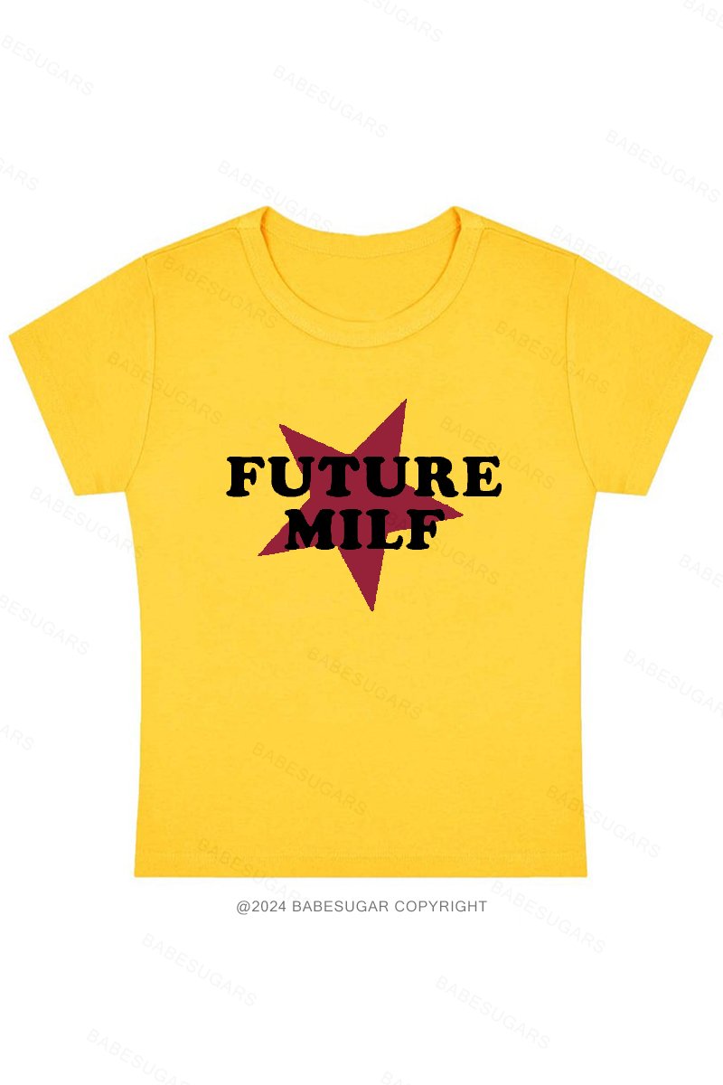 Future Milf Y2K Baby Tee