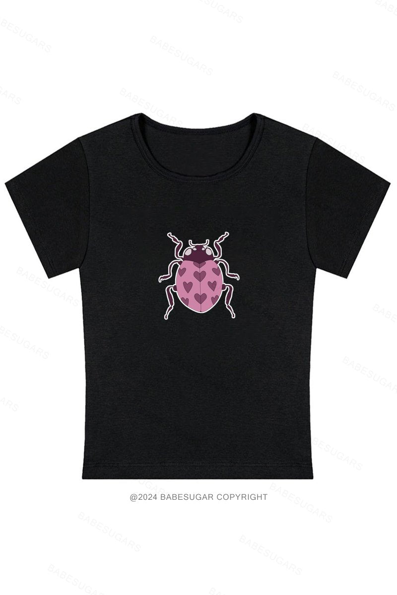 Trustworm printing Y2K Baby Tee