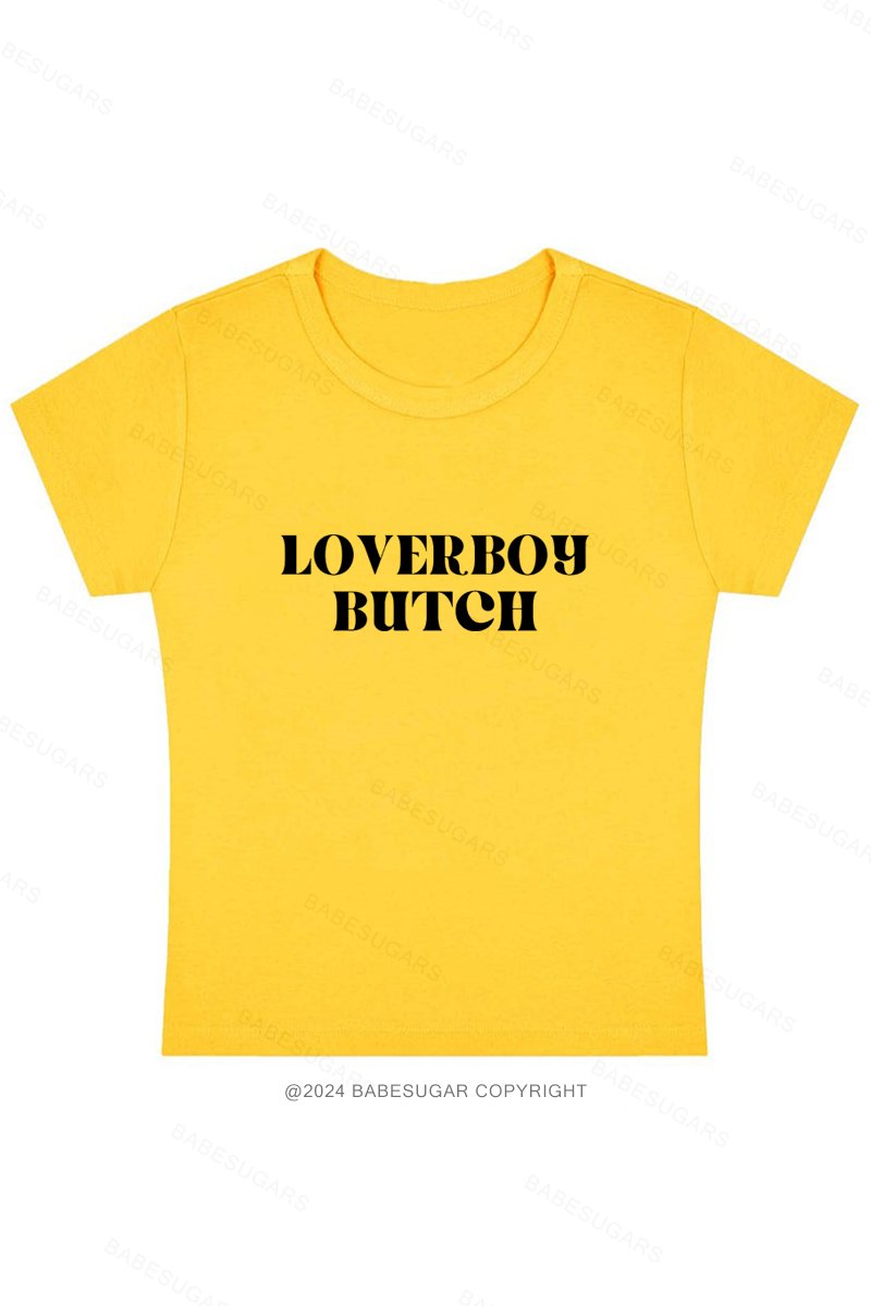 Lover Boy Butch Y2K Baby Tee