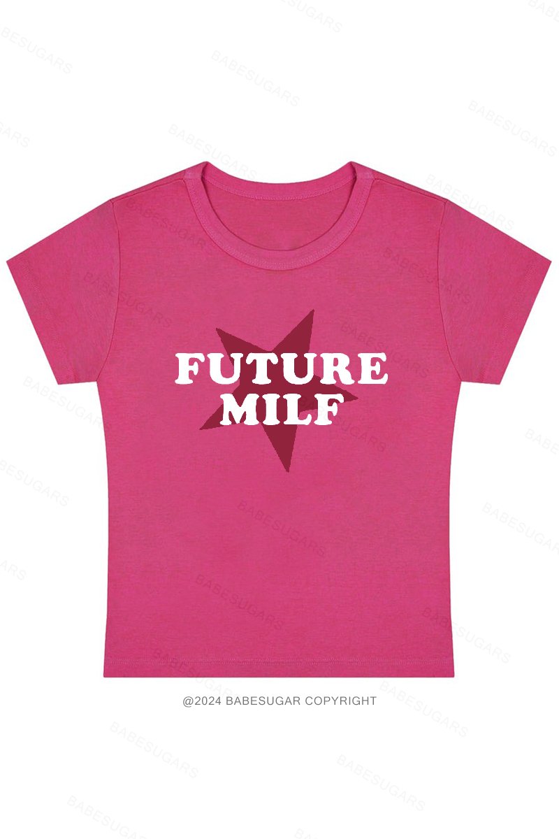Future Milf Y2K Baby Tee