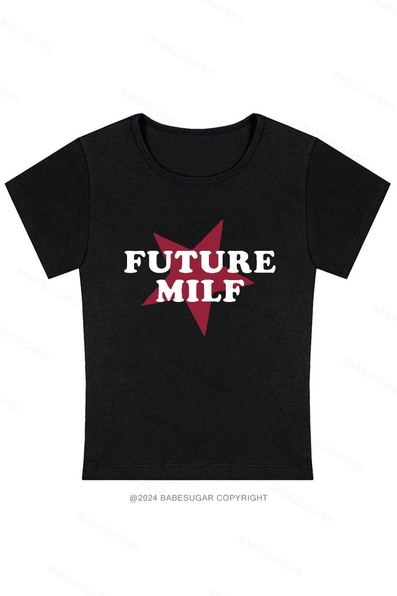 Future Milf Y2K Baby Tee