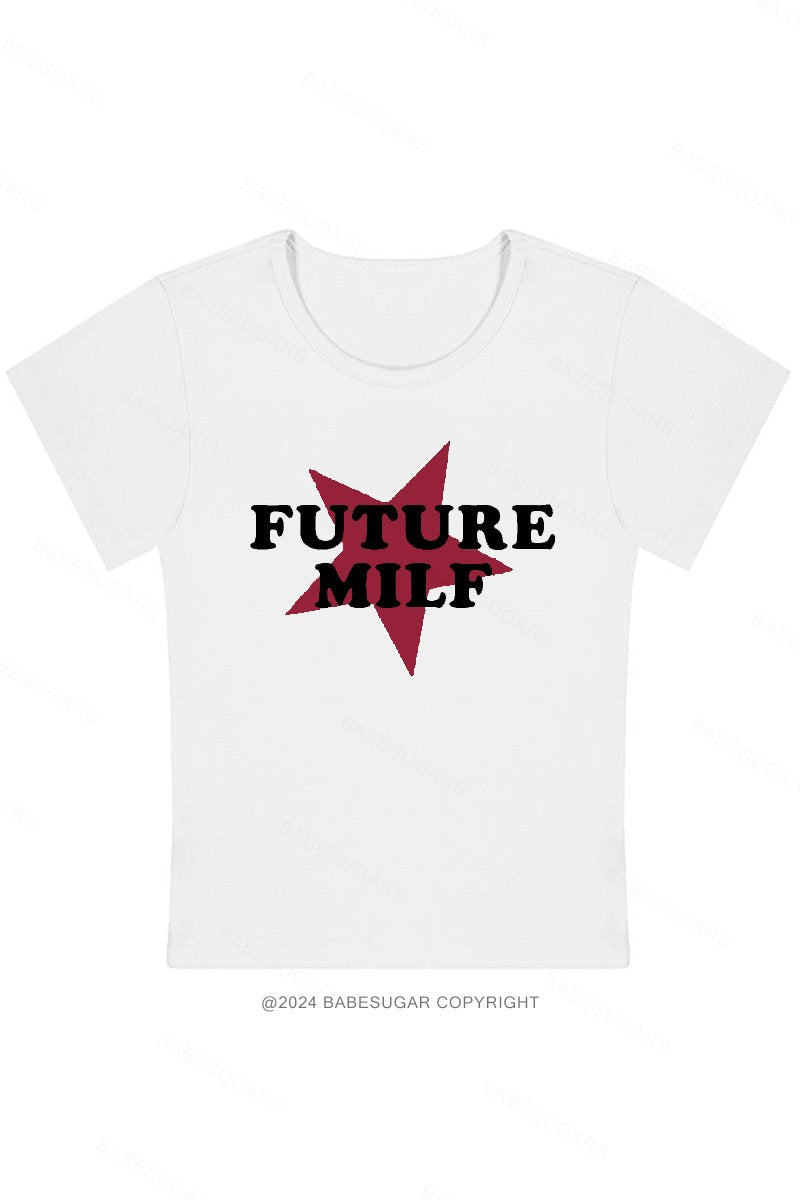 Future Milf Y2K Baby Tee