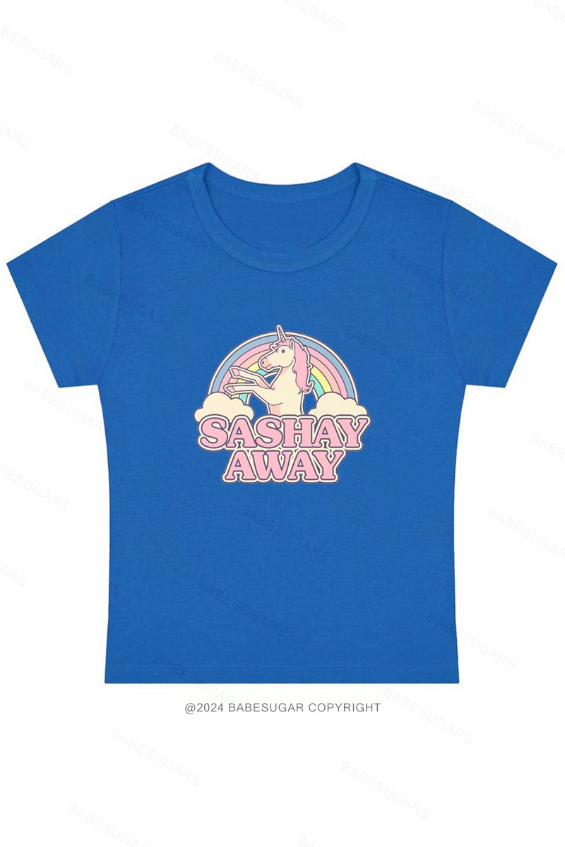 Sashay Away Y2K Baby Tee
