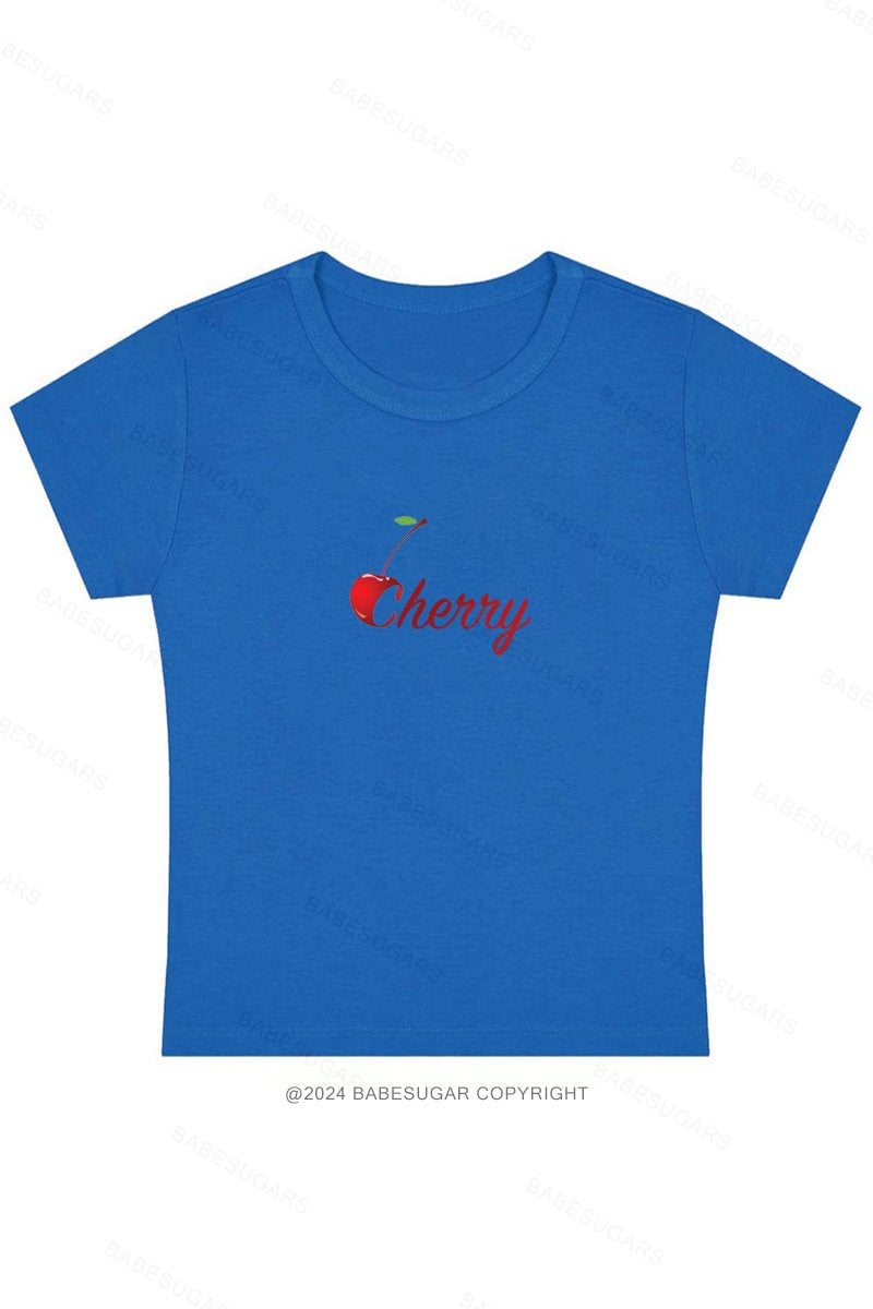Cherry Y2K Baby Tee