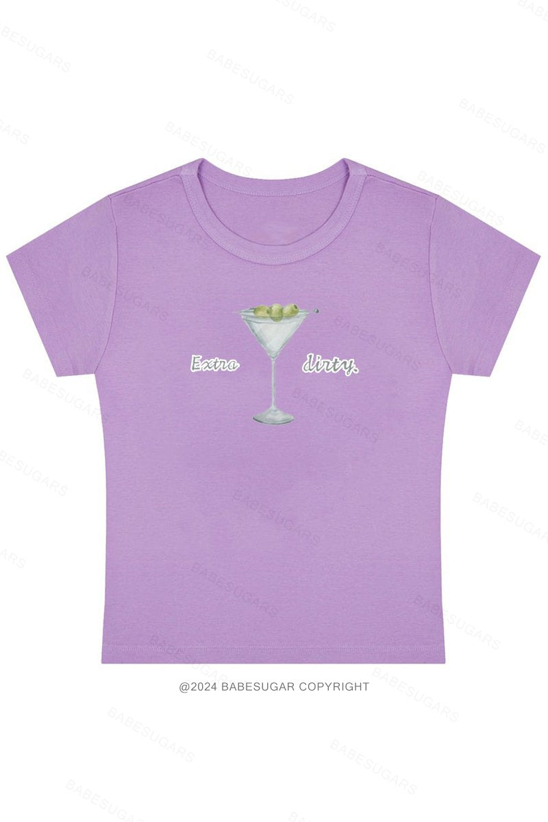 Extna Drink  Y2K Baby Tee