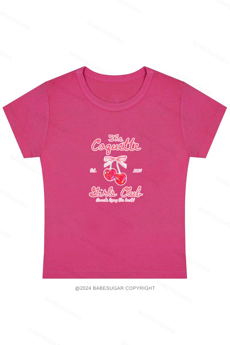 Cherry skeleton Y2K Baby Tee