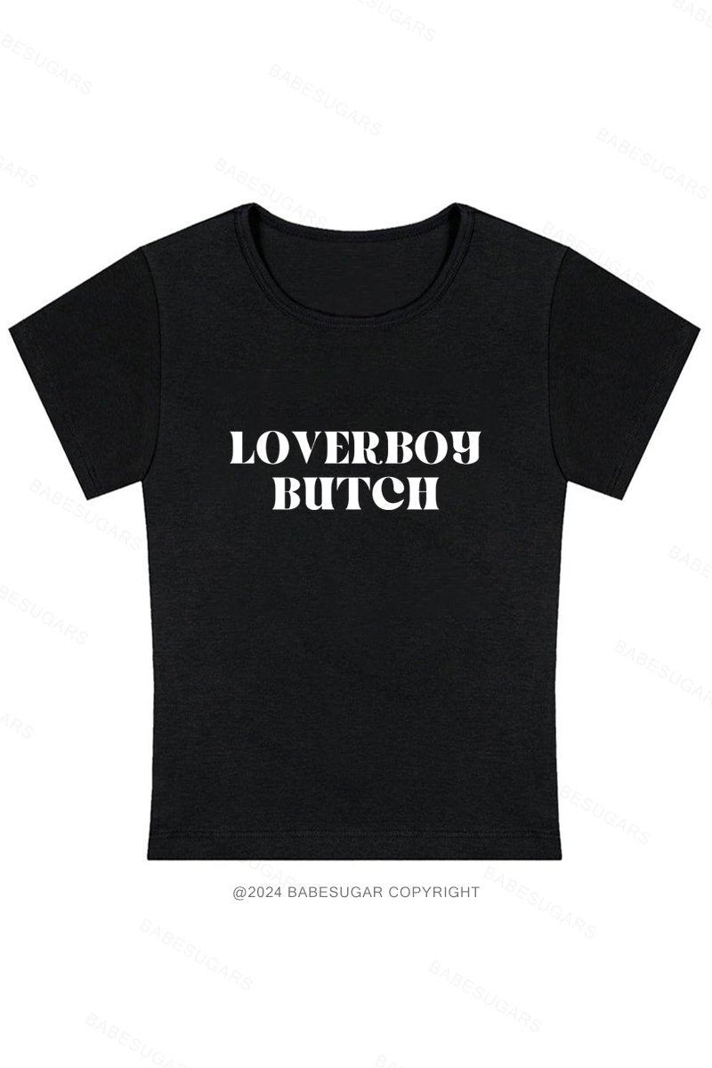 Lover Boy Butch Y2K Baby Tee