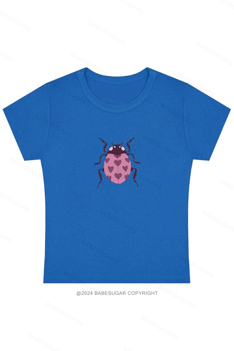 Trustworm printing Y2K Baby Tee