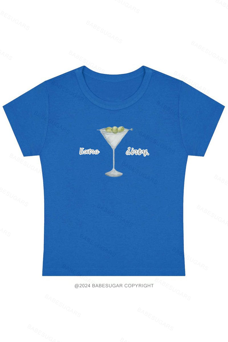 Extna Drink  Y2K Baby Tee