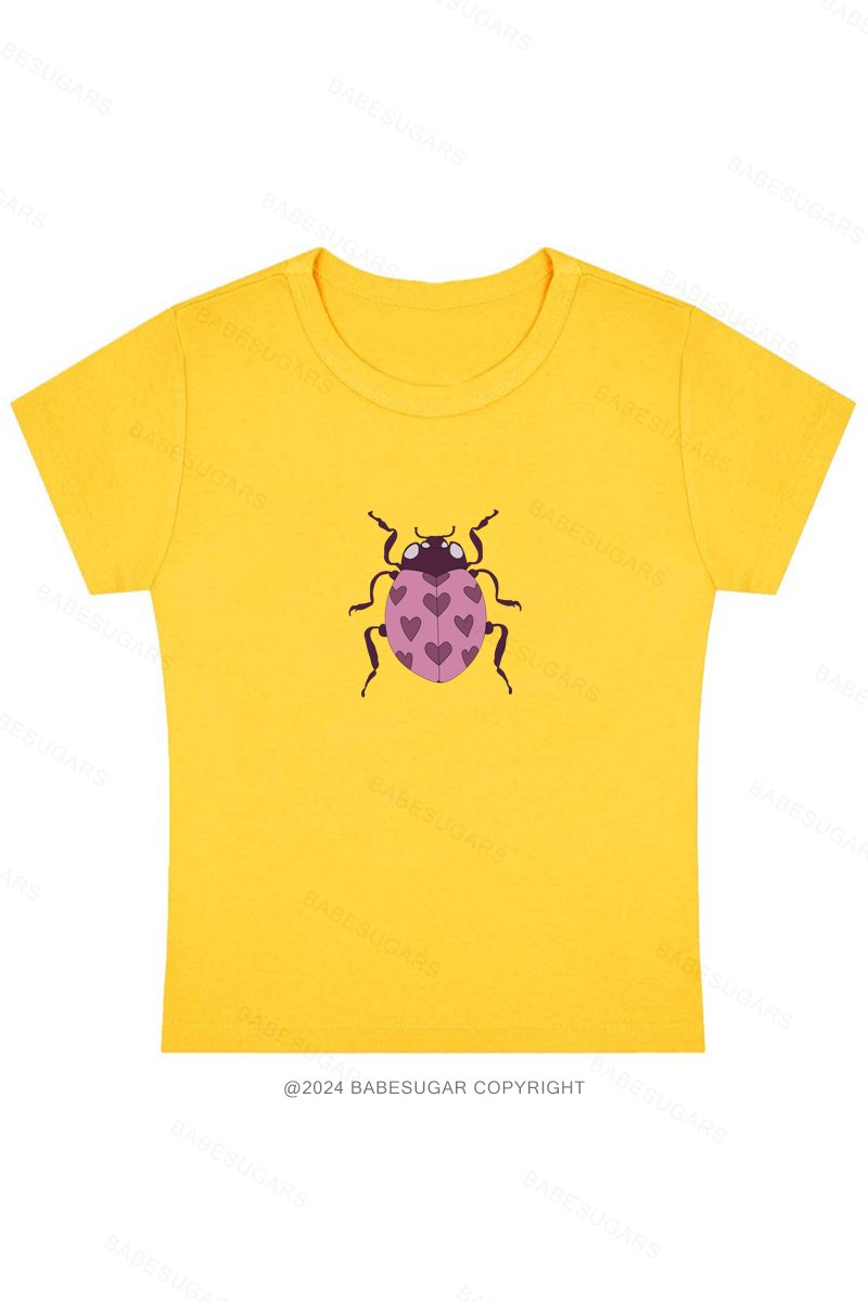 Trustworm printing Y2K Baby Tee