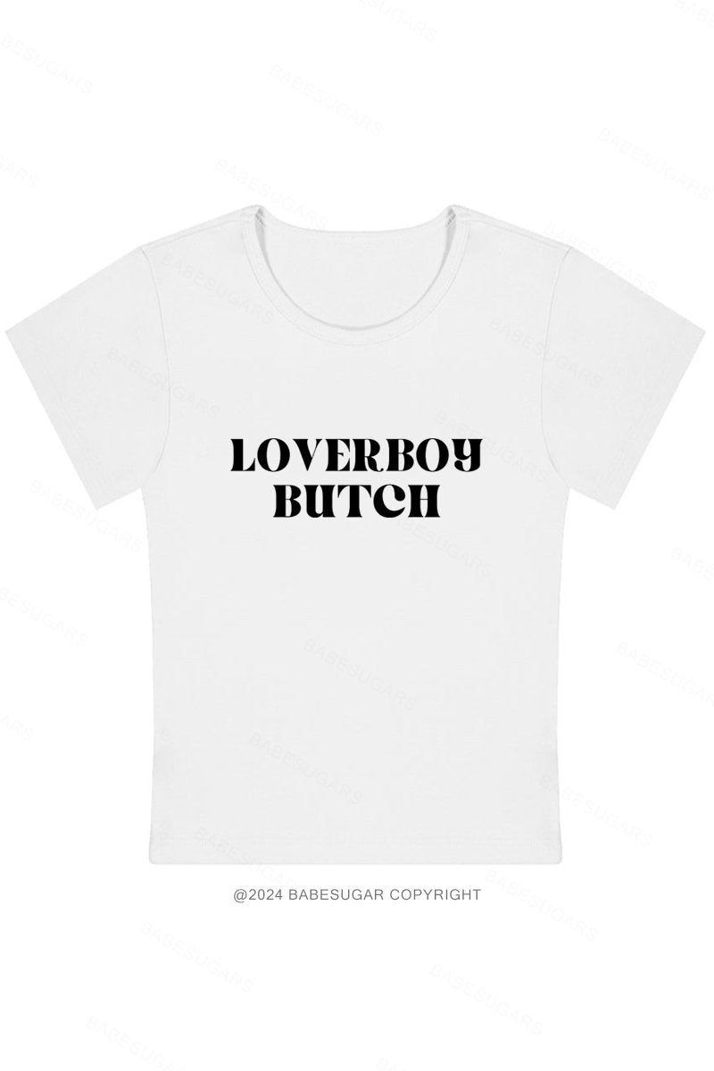 Lover Boy Butch Y2K Baby Tee