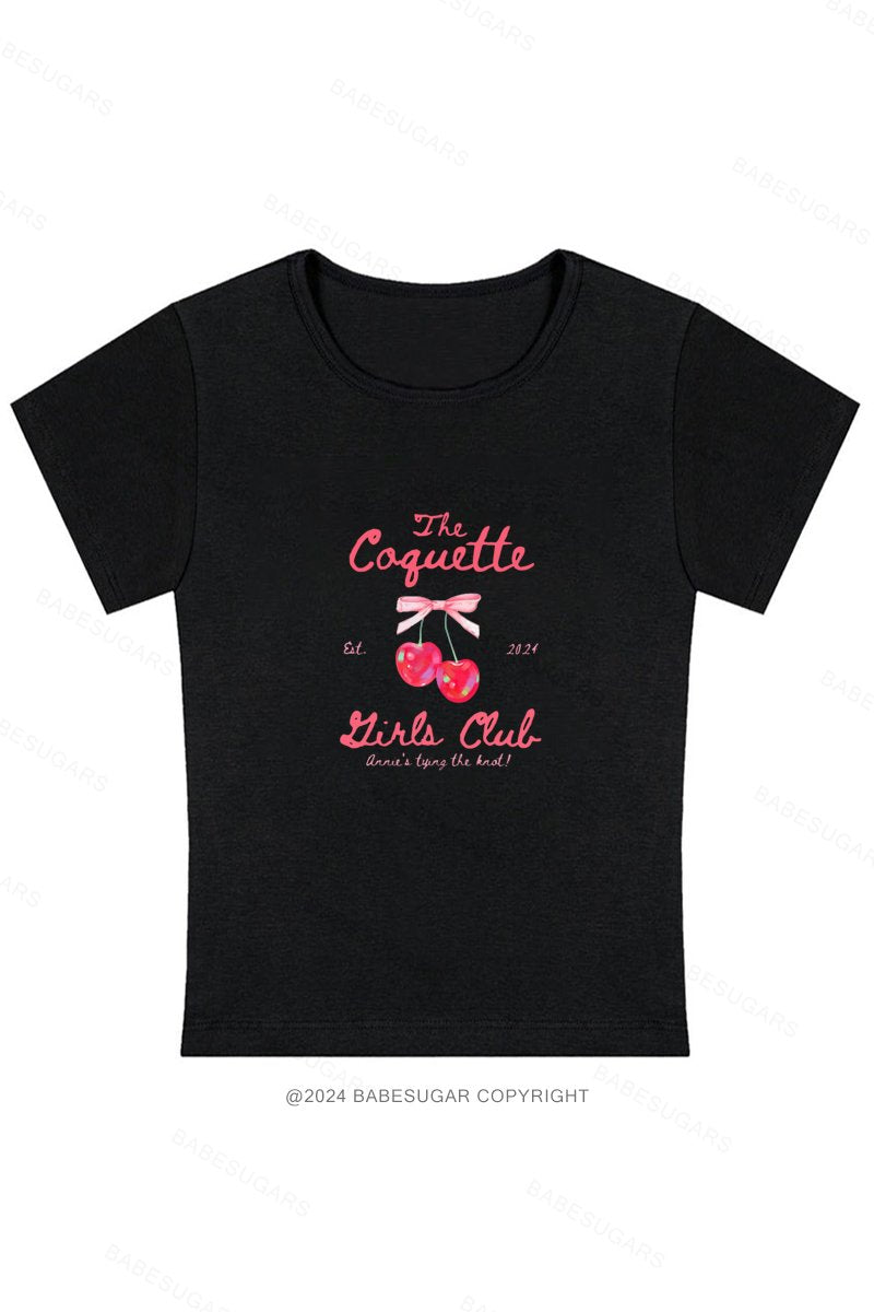 Cherry skeleton Y2K Baby Tee