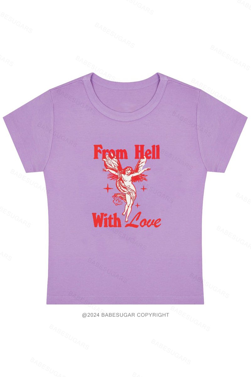 From Hell With Love Y2K Baby Tee